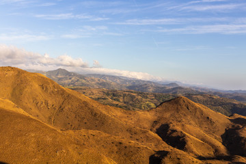 View from Cerro Pelado, Guanacaste, Costa Rica.	
