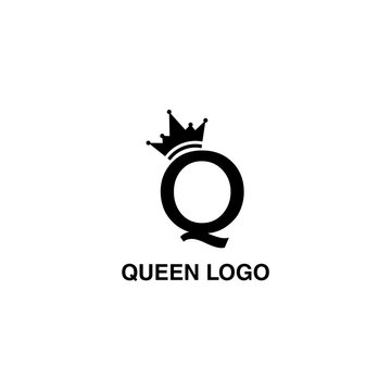 Queen Initial Q Logo Design