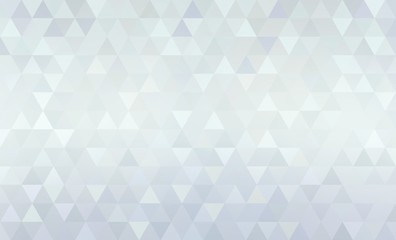 Triangle shapes abstract pattern. Light shimmer subtle background.