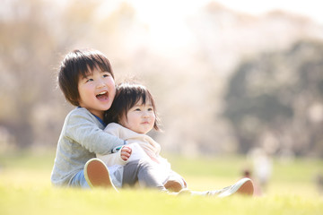 笑顔の子供たち