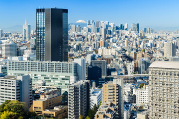 Fototapeta premium 【東京・眺め】・文京シビックセンター展望ロビーより