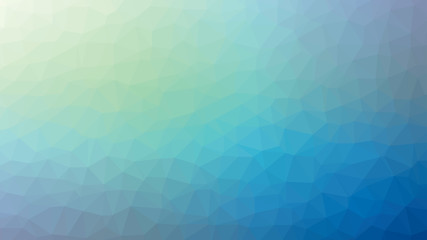 Blue Trendy Background. Abstract Low Poly Style. Crystal Polygon Template. Modern Design for Business, science and Technology. Origami Vector Illustration.