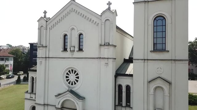 View of the catholic church
