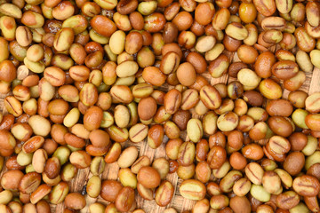 Coffee beans,In the ferment and wash method of wet processing