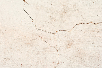 Texture of a concrete wall with cracks and scratches which can be used as a background