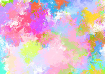 Grungy colorful background