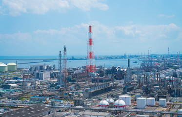日本の産業　四日市コンビーナート