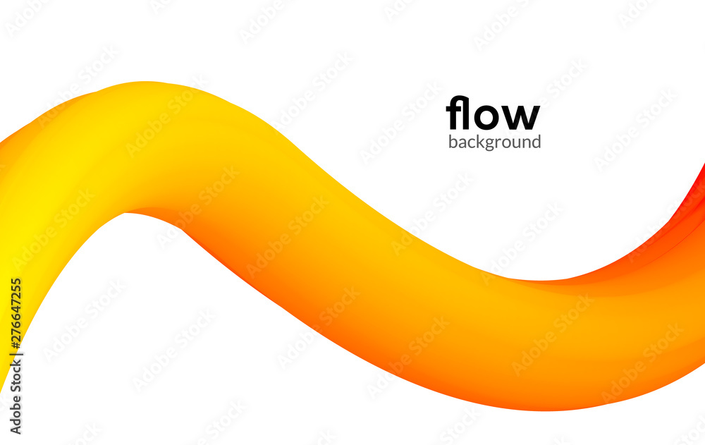 Poster abstract futuristic flow background wave pattern gradient flyer design dynamic modern liquid banner 