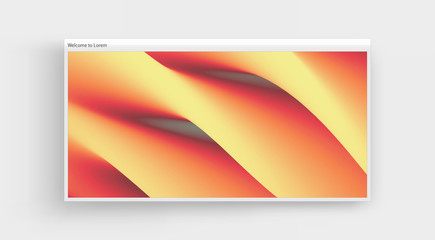 Naklejka premium Abstract background with dynamic effect. Optical illusion of distortion of space. Modern pattern. 3d vector illustration for design.