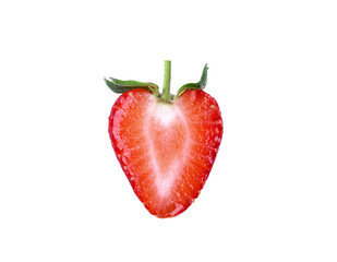 Strawberry isolated on white background