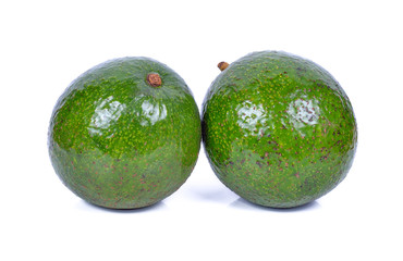 avocado isolated on white background