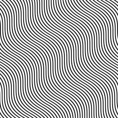 Wavy, billowy, flowing lines abstract pattern. Waving lines texture.