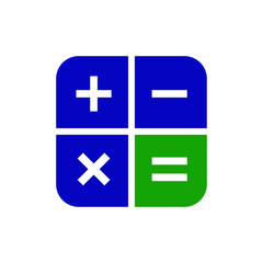 Obraz premium Calculator symbol icon vector illustration