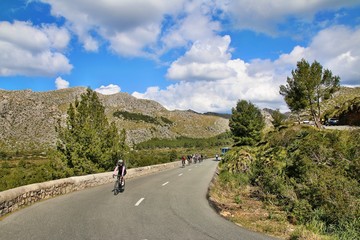 An der K&uuml;stenstra&szlig;e Mallorcas entlang 