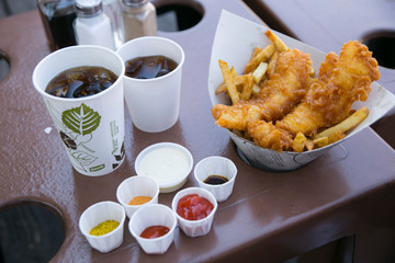 Canada, Vancouver, Fish and Chips