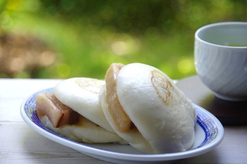 角煮まん　角煮まんじゅう　角煮