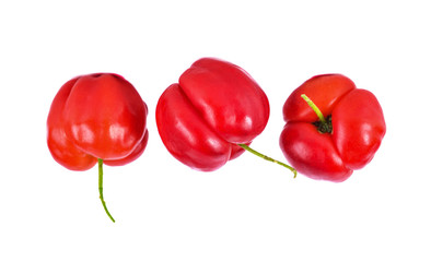 Barbados cherry, Malpighia emarginata, from central of Thailand