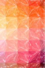 Obraz premium Abstract illustration of orange, pink, red Low Coverage Pastel background