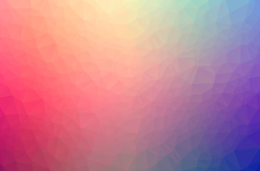 Obraz premium Illustration of abstract Red horizontal low poly background. Beautiful polygon design pattern.