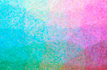 Abstract illustration of blue and purple Impressionist Pointlilism background