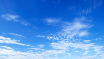Naklejka na ściany i meble blue sky and clouds sky