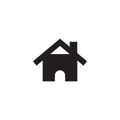 House icon real estate graphic design template vector