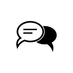 Chat symbol icon vector illustration