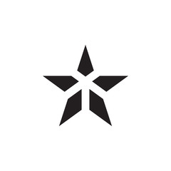 Star logo icon graphic design template vector