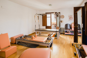Pilates Machinery  in a gym