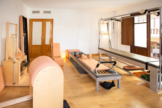 Pilates Machinery  in a gym