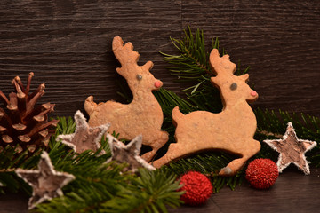 Weihnachtsplätzchen Rentiere