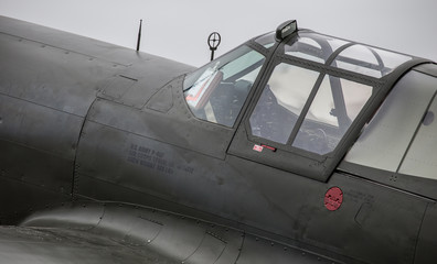 Fototapeta na wymiar Kittyhawk P-40