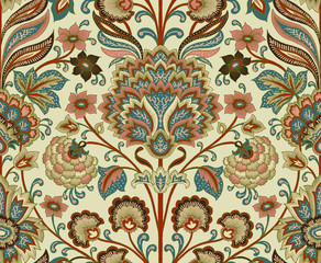 Seamless Pattern : Paisley Style