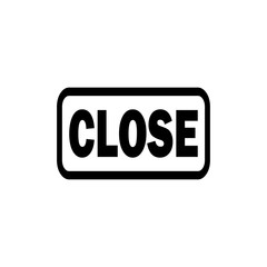 Close symbol icon vector illustration