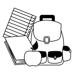 back to school flat design