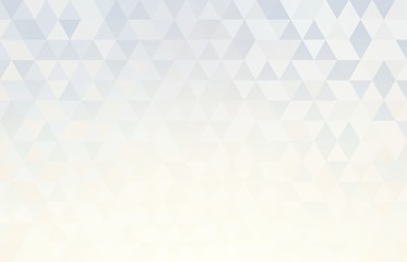 Geometric light abstract pattern. Bright crystal shapes background.