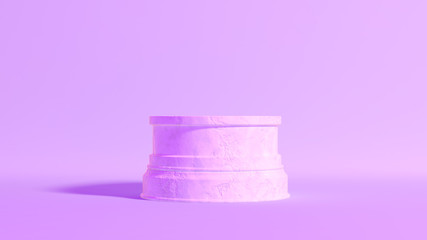 Empty Round Trophy Base