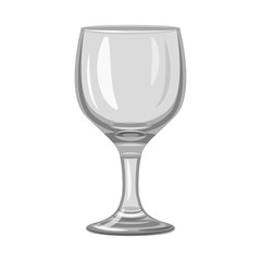 Vector design of capacity and glassware sign. Collection of capacity and restaurant vector icon for stock.