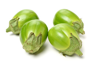 aubergine isolated on white background