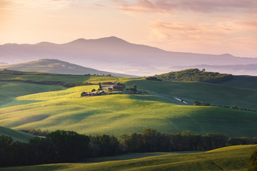 Fototapeta premium Countryside near Pienza, Tuscany, Italy