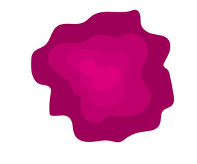 three-dimensional texture. Purple shades pattern