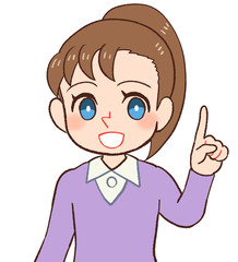 子ども　指差す