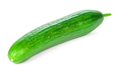 Cucumber isolated on white background