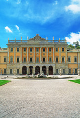 Villa Olmo near the Como lake.