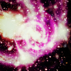 Space background with nebula and stars. The elements of this image furnished by NASA.