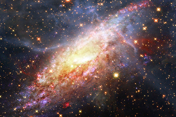 Amazing galaxy. Stars, nebula and gas. The elements of this image furnished by NASA.