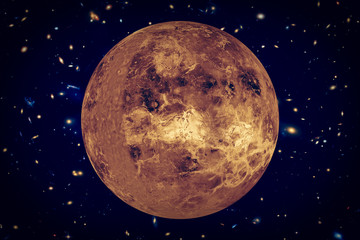 Venus. Fulle planet. The elements of this image furnished by NASA.