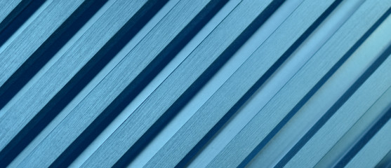 Fototapeta premium metal parallel slats in perspective