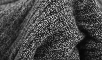 knitted yarn piece, macro, handmade, handcraft