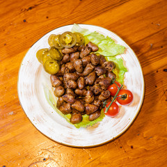 roasted potatoes with vegetables